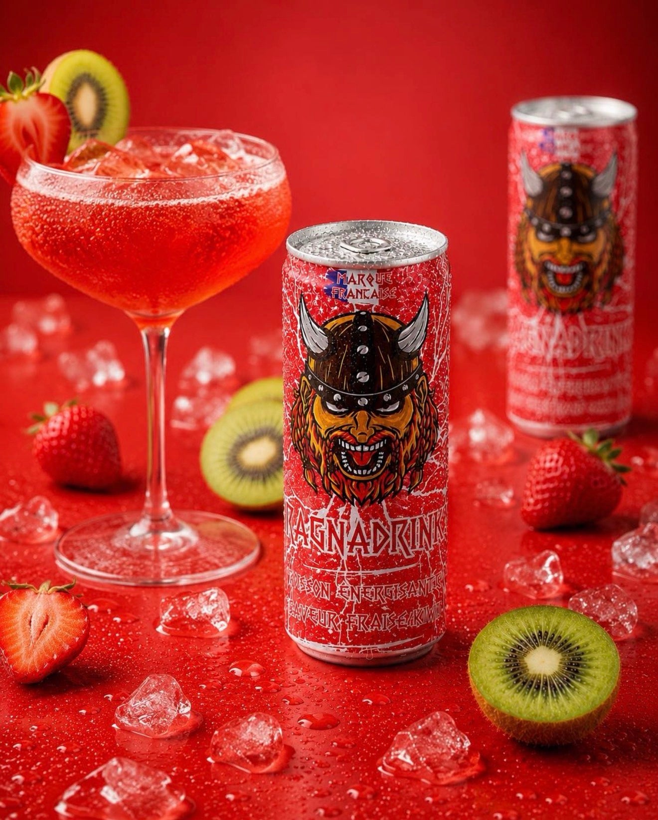 Ragnadrink fraise kiwi 250 ml