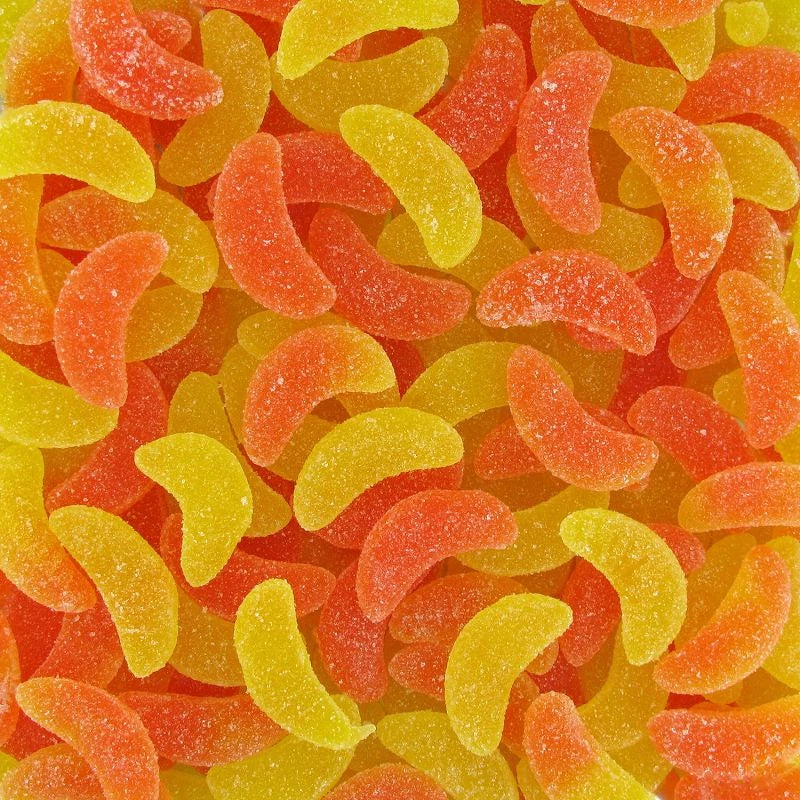 Quartiers oranges et citrons acides 100 Gr