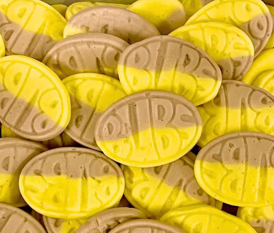 🌱🍬 Bubs Banane Ovale - Bonbons suédois 100g