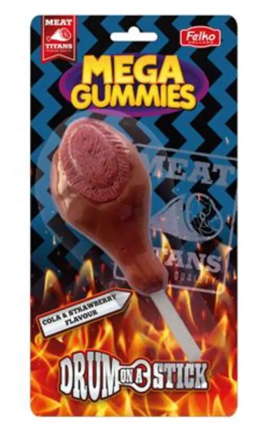Mega Pièce de Viande Fraise Cola Mega Gummies
