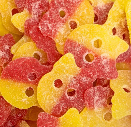 🌱✨ Bubs Crânes géants acides - Bonbons Suédois 100g