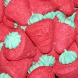 Fraises géantes en guimauve 20g  (X1)