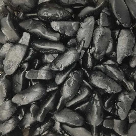 Souris molles réglisse 100 Gr